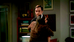 Films en series Gifs Big bang theory zwart en wit sheldon 