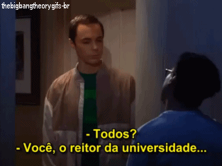 Films en series Gifs Big bang theory apocalypse sheldon cooper oerknal goodn 
