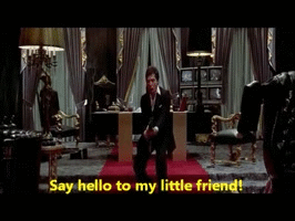Films en series Scarface Gifs Big bang theory 