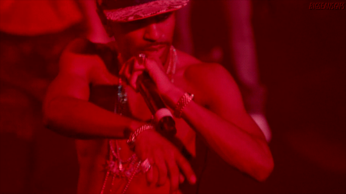 Artiesten Gifs Big sean geschokt mobiele telefoon 