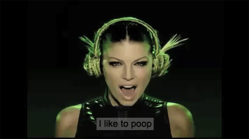 Grappig Artiesten Black eyed peas Fergie Gifs kak 