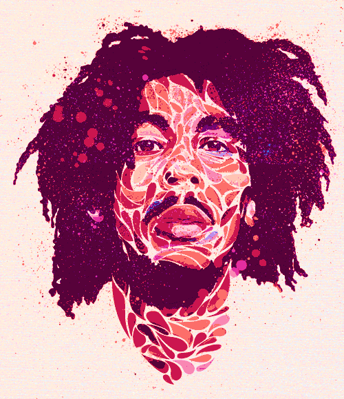 Kunst Artiesten Gifs Bob marley reggae kunstenaars on tumblr 