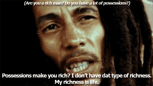 Muziek Artiesten Gifs Bob marley citaat advies rastafari 