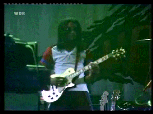 Bob Marley GIF. Artiesten Hallo Gifs Bob marley Golvend Concert Reggae Rasta Rastafari Irie 