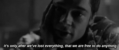 Bioscoop Film Films en series Brad pitt Gifs Fight club Filmsterren Jared Leto Tyler Durden 