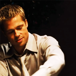 Brad Pitt GIF. Bioscoop Brad pitt Gifs Filmsterren 90s Meet joe black 