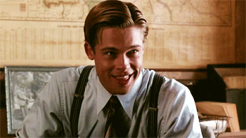 Bioscoop Brad pitt Gifs Filmsterren Matt damon ernstig spiegel poseren the curious case of benjamin b 