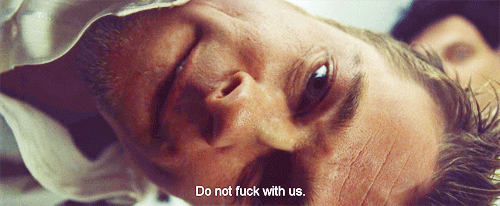 Films en series Brad pitt Gifs Fight club Filmsterren 