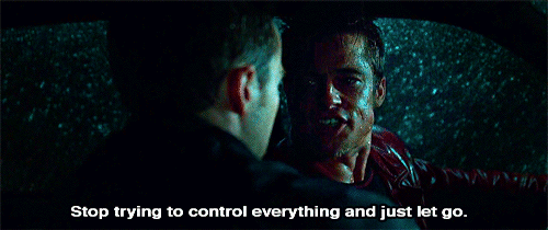 Bioscoop Film Films en series Brad pitt Gifs Fight club Filmsterren film citaat Edward Norton losl 