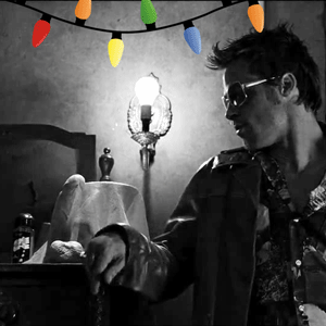 Brad Pitt GIF. Films en series Brad pitt Gifs Fight club Filmsterren David fincher 