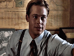Brad Pitt GIF. Bioscoop Film Films en series Brad pitt Gifs Fight club Filmsterren Film citaat Edward norton Losl 