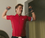 Brad Pitt GIF. Angelina jolie Brad pitt Gifs Filmsterren Chris hemsworth Ocean&amp;#39;s 12 
