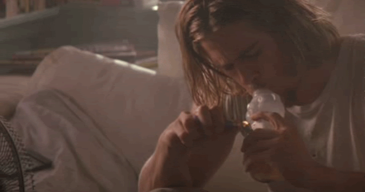 Bioscoop World war z Brad pitt Gifs Filmsterren true romance floyd roken pot 