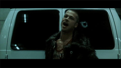 Bioscoop Film Films en series Brad pitt Gifs Fight club Filmsterren leven wereld verloren film citaat vrijhei 