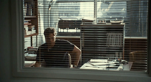 Bioscoop Brad pitt Gifs Filmsterren Inglorious Bastards scheelheid killin nazis debatteren 