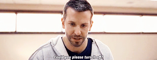 Bradley Cooper GIF. Beroemdheden Gifs Filmsterren Bradley cooper 