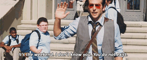 The Hangover GIF. Films en series The hangover Gifs Filmsterren Bradley cooper Zach galifianakis 