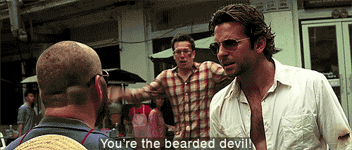 Bradley Cooper GIF. Gifs Filmsterren Bradley cooper Hangover 