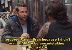 Bradley Cooper GIF. Gifs Filmsterren Bradley cooper Silver linings playbook 