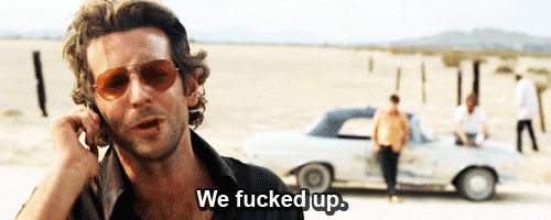 Bradley Cooper GIF. Film Gifs Filmsterren Bradley cooper Hangover 
