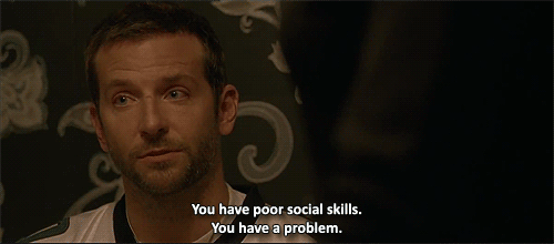 Bradley Cooper GIF. Film Gifs Filmsterren Bradley cooper Silver linings playbook 