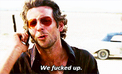 Bradley Cooper GIF. Gifs Filmsterren Bradley cooper Heet Hangover 