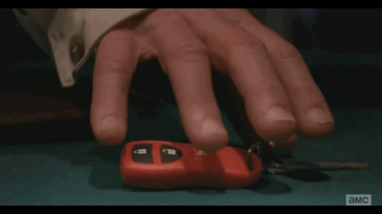 Films en series Breaking bad Koffie Gifs realisatie het denken walter white oh oh plotselinge besef 