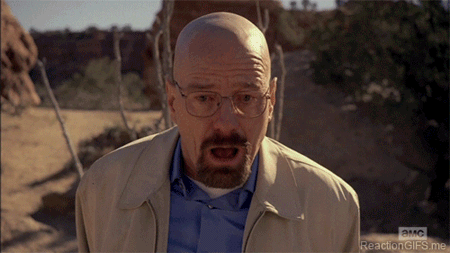 Films en series Breaking bad Gifs geschokt walter white sprakeloos 