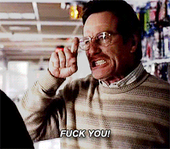 Breaking Bad GIF. Televisie Films en series Breaking bad Gifs Fuck u Walter white 