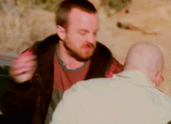 Breaking Bad GIF. Films en series Breaking bad Gifs Filmsterren Bryan cranston Aaron paul Walter white Hank schrader Jesse pinkman Toha 
