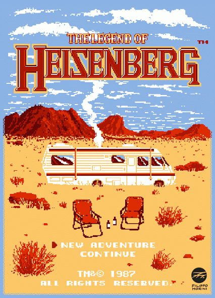 Bad Video Films en series Breaking bad Gifs spel retro 