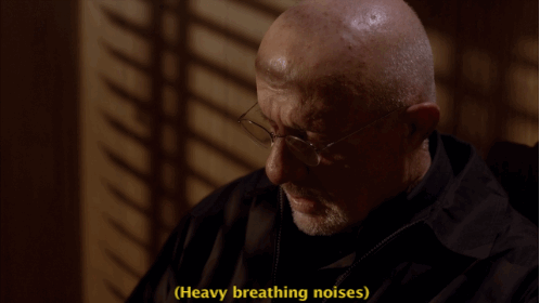 Televisie Films en series Breaking bad Tv Gifs ernstig j mannelijk ademhaling Vince Gilligan van streek 