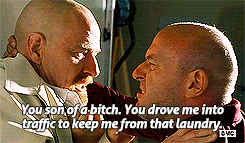 Breaking Bad GIF. Boos Films en series Breaking bad Tv Gifs Praat Gtfo Walging Fuck u Hank schrader 