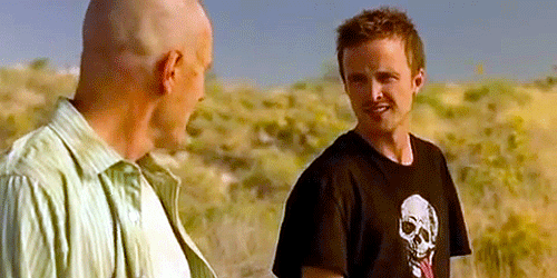 Films en series Breaking bad Koffie Gifs realisatie het denken walter white oh oh plotselinge besef 