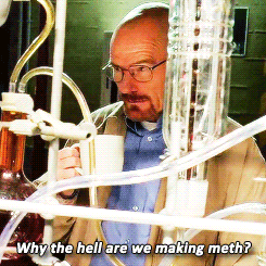 Breaking Bad GIF. Films en series Breaking bad Gifs Filmsterren Bryan cranston Skyler white Walter white Anna gunn Gezicht af Breken va 
