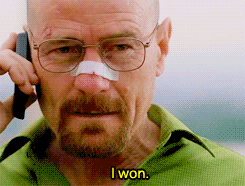 Breaking Bad GIF. Films en series Breaking bad Gifs Filmsterren Bryan cranston Walter white Remmen slecht hondsdolle hond 