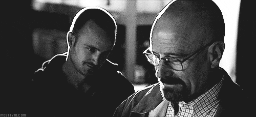 Films en series Breaking bad Gifs Filmsterren Bryan cranston Aaron Paul walter white jesse pinkman bb503 
