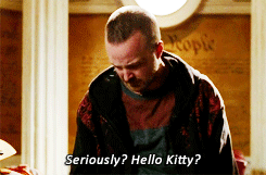 Breaking Bad GIF. Films en series Breaking bad Gifs Aaron paul Jesse pinkman Huell Lavell crawford Huell babineaux Opslaan 