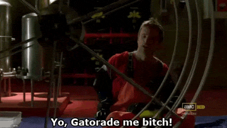 Films en series Breaking bad Badkamer Gifs geschokt toilet hank schrader stortplaats 
