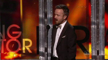 Films en series Breaking bad emmy Gifs awards Aaron Paul bushmills 