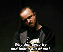 Breaking Bad GIF. Films en series Breaking bad Gifs Bekentenissen Aaron paul Jesse pinkman Is dat je ding Mijn ding zal zijn 