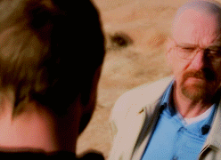 Breaking Bad GIF. Films en series Breaking bad Gifs Filmsterren Bryan cranston Aaron paul Walter white Hank schrader Jesse pinkman Toha 