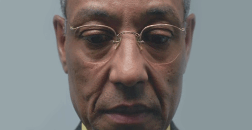 Films en series Breaking bad Gifs maudit gus fring Giancarlo Esposito als hij keek me zou ik gewoon een pis 