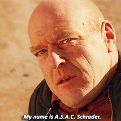 Breaking Bad GIF. Films en series Breaking bad Gifs Filmsterren Bryan cranston Dean norris Hank schrader Bloedgeld 