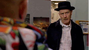 Breaking Bad GIF. Films en series Breaking bad Gifs Filmsterren Bryan cranston Walter white Breken van slechte kruipruimte Kruipruimte 