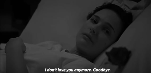 Bioscoop Gifs Filmsterren Natalie portman vaarwel zwart en wit opbreken dichterbij niet hou van je 