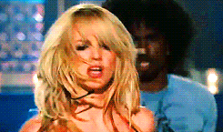 Britney Spears GIF. Bang Artiesten Britney spears Britney Gifs Geschokt Schreeuwen Grappig gezicht 