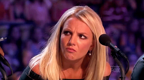 Artiesten Britney spears Gifs grappig gezicht 