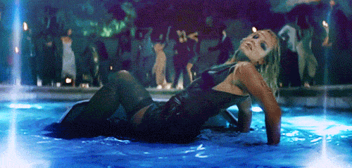 Artiesten Britney spears Gifs 1999 lachend glimlachen fotoshoot 