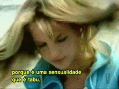 Britney Spears GIF. Artiesten Britney spears Gifs Achterdochtig Glimlachen Blond Hou je mond 